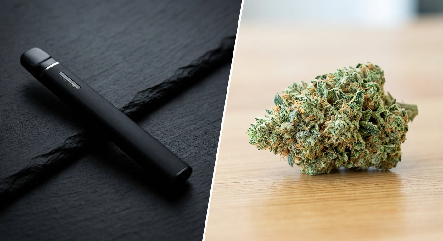 THCA Vape vs Flower: Which Is Better for Potency, Taste, and Effects? Secret Nature THCA Vape vs Flower: Which Is Better for Potency, Taste, and Effects? Secret Nature