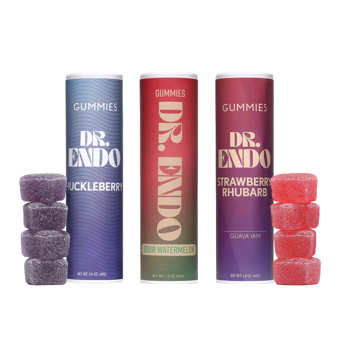 Feel Good Trio - Live Resin Delta 9 THC Gummies - Dr. Endo by