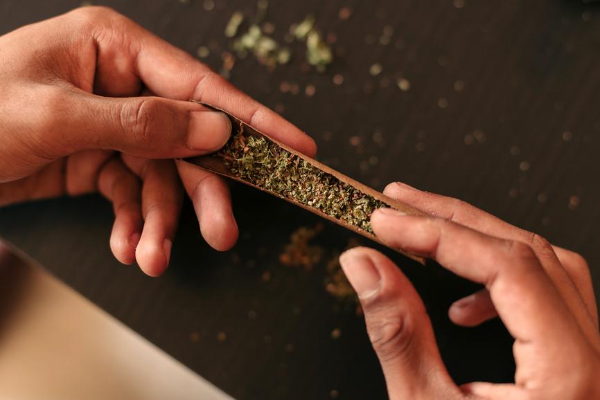 How to Roll a 2-Gram CBD Blunt - Secret Nature