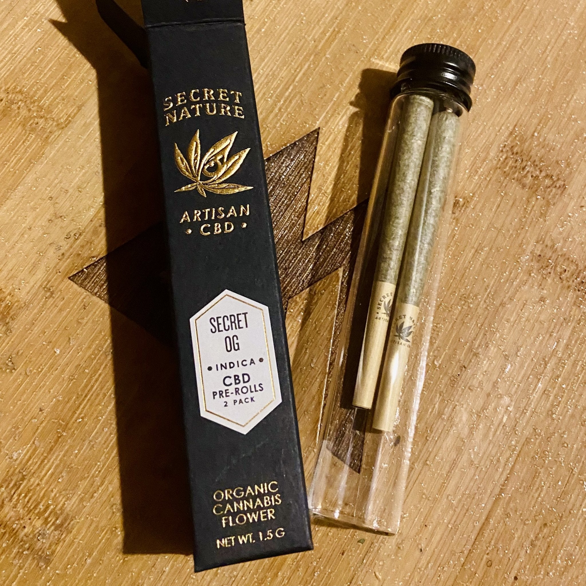 Secret Nature Secret OG Pre-Roll 2-Pack Honest Review - Secret Nature