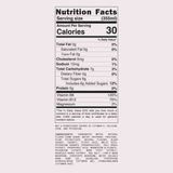 Cali Sun Cherry nutrition facts and ingredients