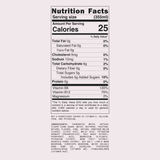Cali Sun Kiwi nutrition facts and ingredients