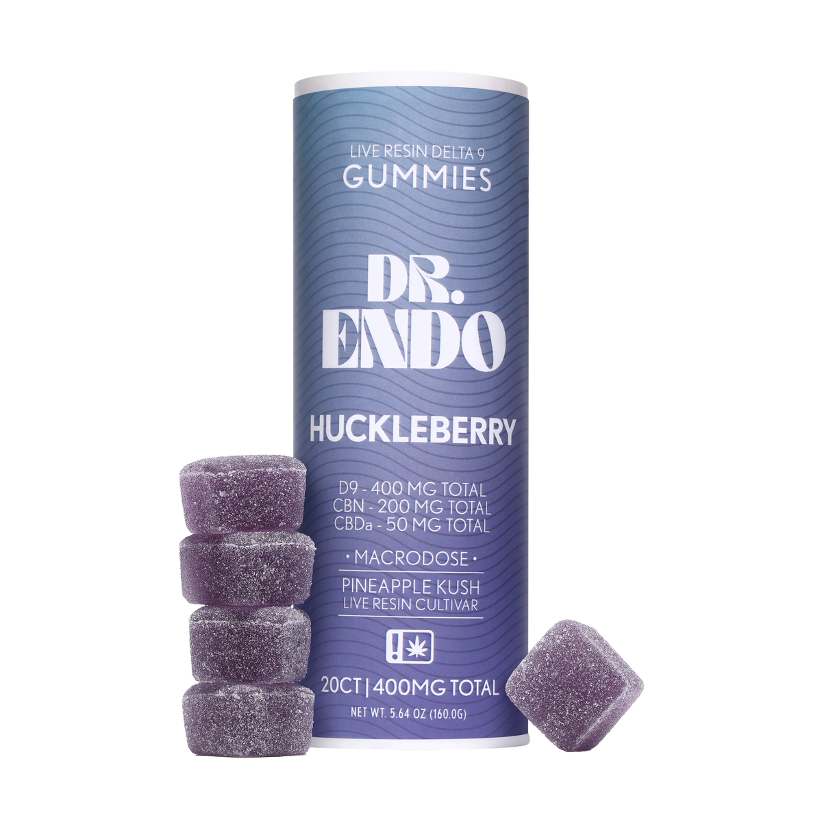 Huckleberry Snoozers THC Gummies