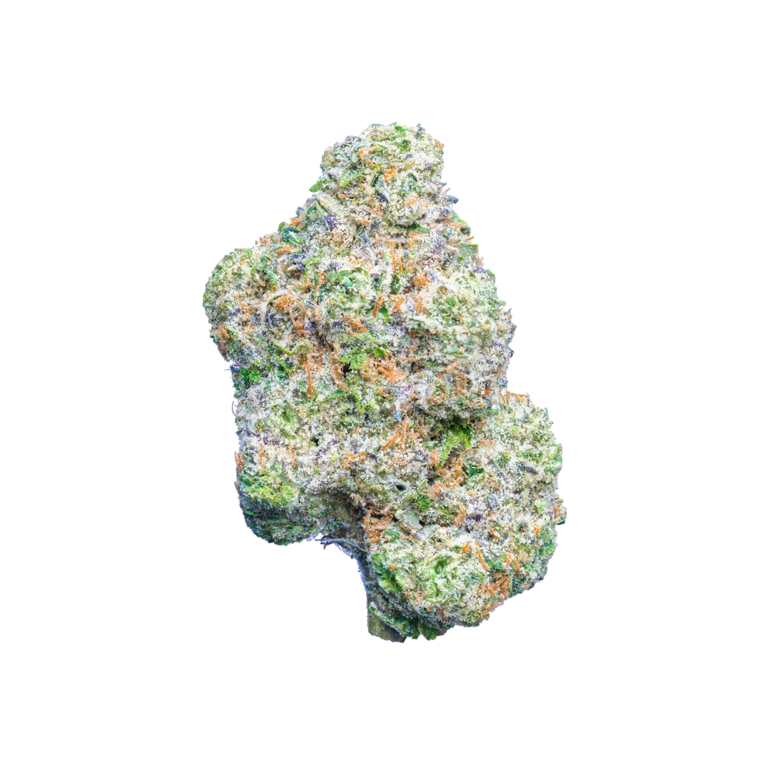 Close‑up of Secret Nature Blood Diamond THCA cannabis flower buds showing dense, crystal‑covered nugs and packaging.