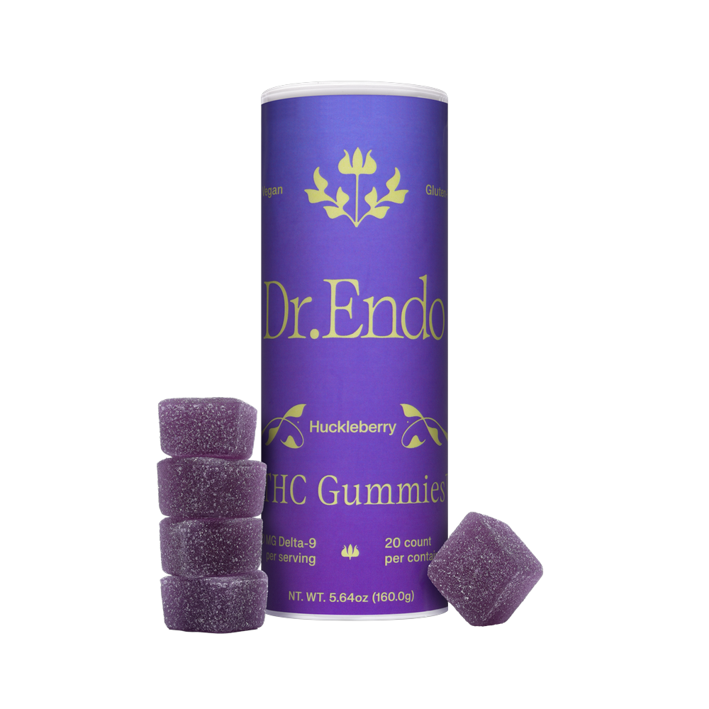 Huckleberry Snoozers THC Gummies