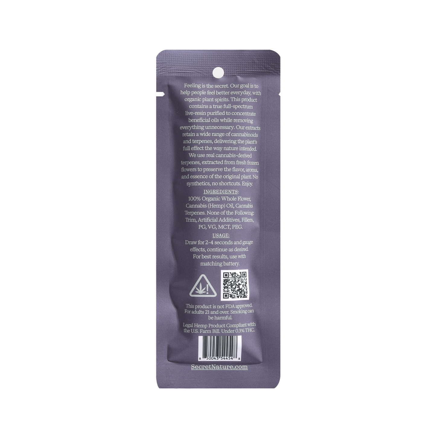 Durban Poison CBD Vape Cartridge by Secret Nature | Uplifting Effects Durban Poison CBD Vape Cartridge by Secret Nature | Uplifting Effects