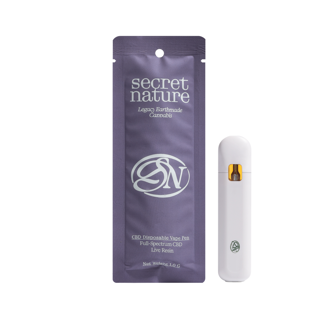White Fire OG THCA vape cartridge by Secret Nature with gassy lemon flavor for uplifting cerebral effects and deep relaxation.