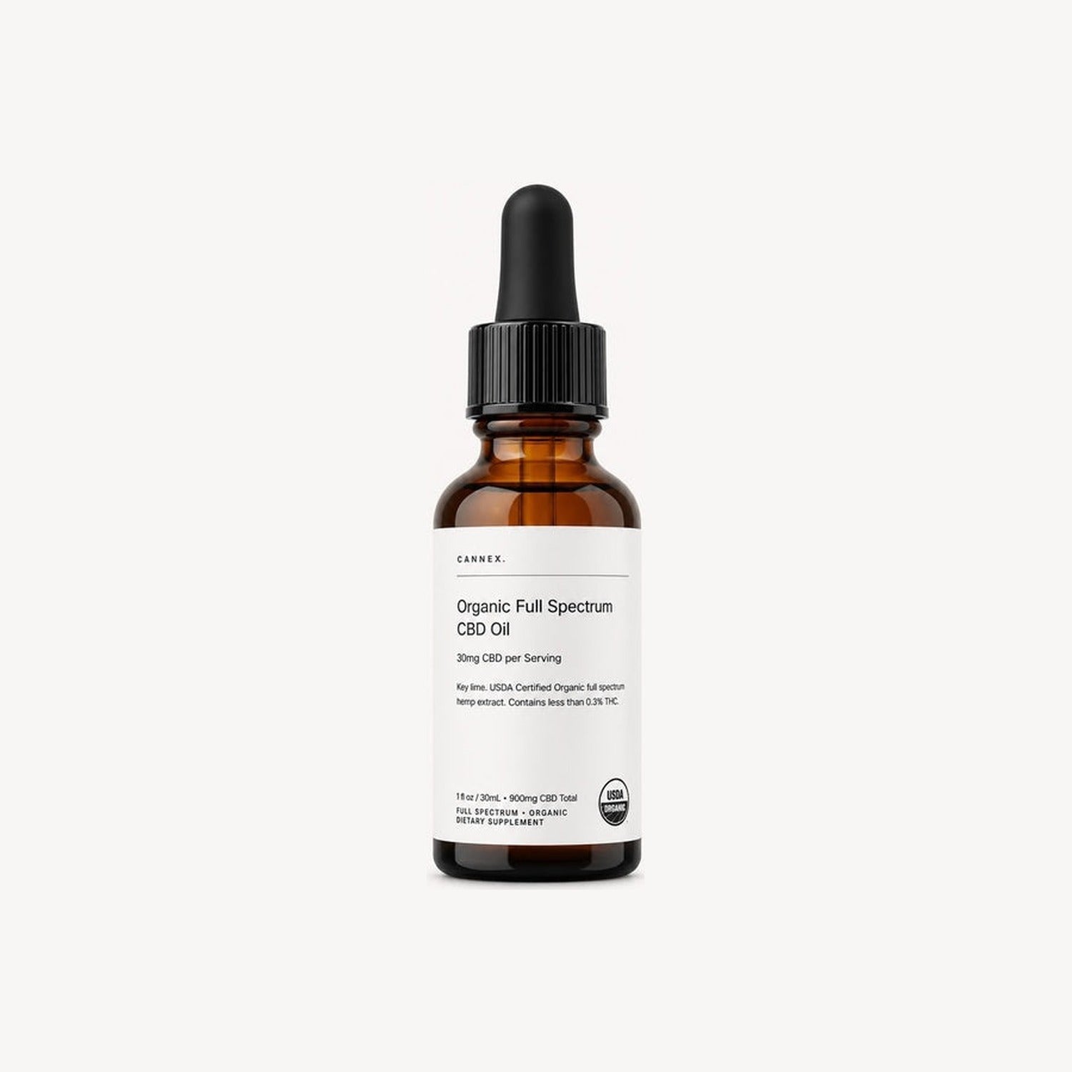 Cannex Key Lime CBD Tincture (900mg) Organic | Secret Nature
