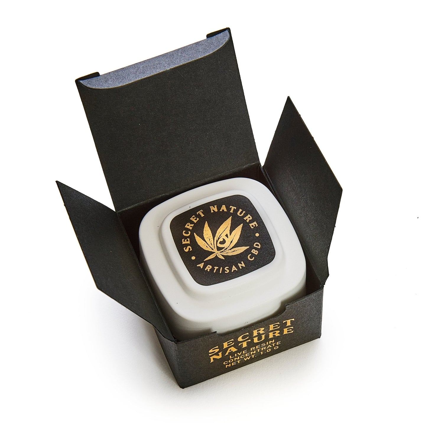 CBD live resin concentrate close-up