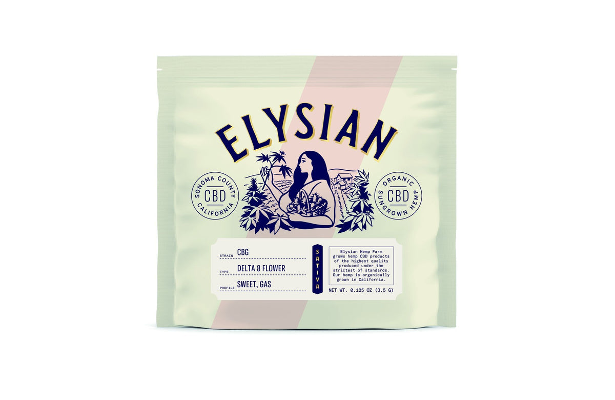 CBG delta-8 cannabis flower product image